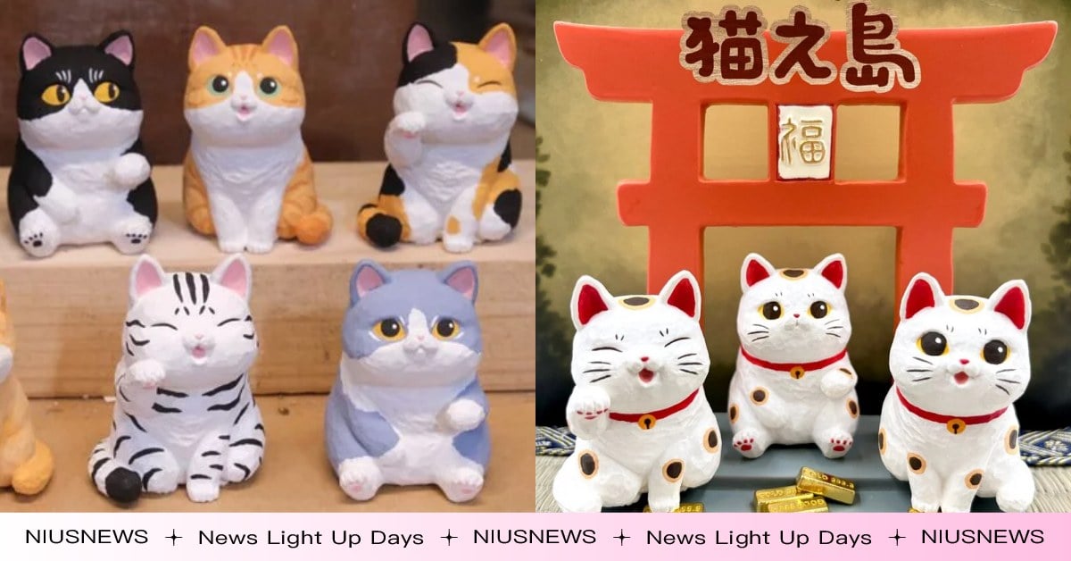 成為貓貓富翁！JINART「貓之島」23款貓貓公仔全收編，隱藏版「招財三胞胎」？ JINART、想做室、貓之島、貓咪、貓、貓公仔、盲盒、盒玩