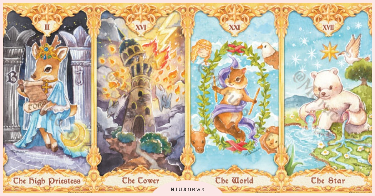 一張牌測出你「面對生活壓力」的人生智慧！相信直覺vs順其自然？｜塔羅測驗 塔羅、塔羅牌、塔羅心測、塔羅占卜、愛情