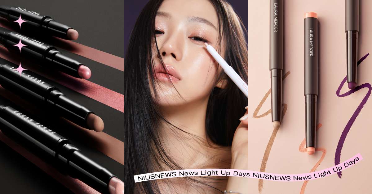 零技巧快速畫好眼妝！彩妝新手也能駕馭的5款「眼影筆」推薦，趕時間出門超方便 眼影筆、彩妝新手、眼影
