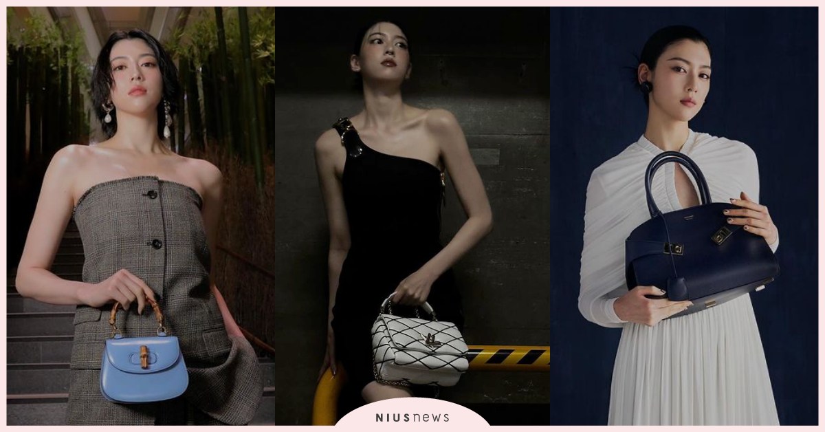 三吉彩花6款「精品包」盤點！GUCCI竹節包人見人愛、LV GO-14胖胖包回歸 三吉彩花、2023包款推薦、AlexanderMcQUEEN、GUCCI、FENDI、FERRAGAMO、LOUISVUITTON、Delvaux