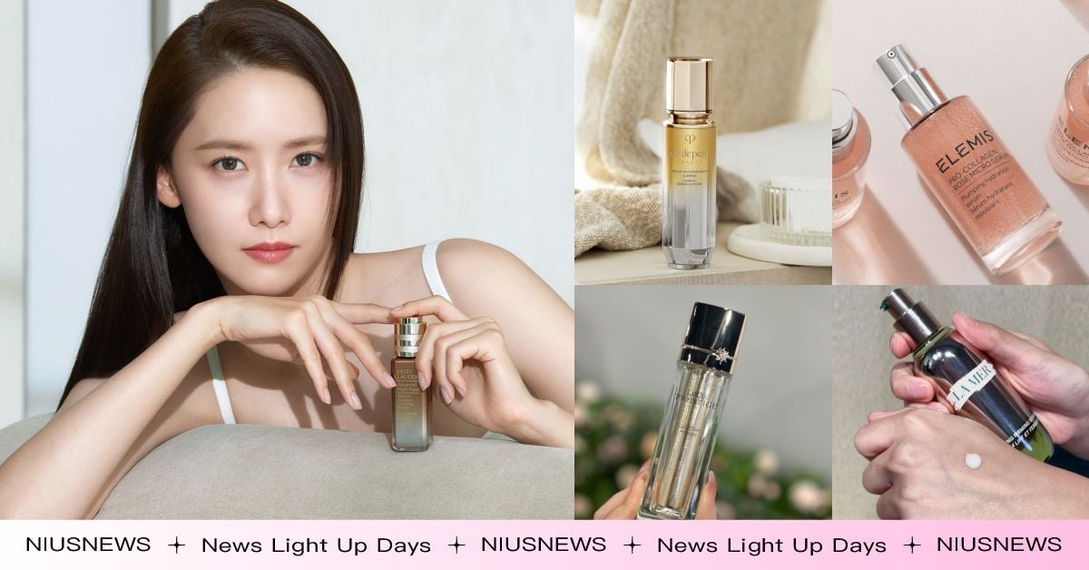 2023最新「抗老精華」推薦！潤娥、鄭恩彩好評愛用、賈靜雯《乘風》維持好狀態靠它 抗老精華、抗老、專櫃精華