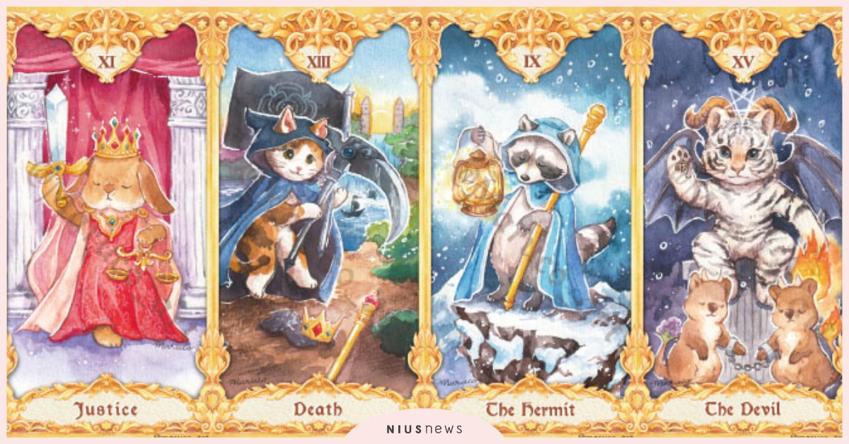 不達目的不放棄？一張牌測你人格中「死纏爛打個性」的佔比｜塔羅測驗 塔羅、塔羅牌、塔羅心測、塔羅占卜、個性