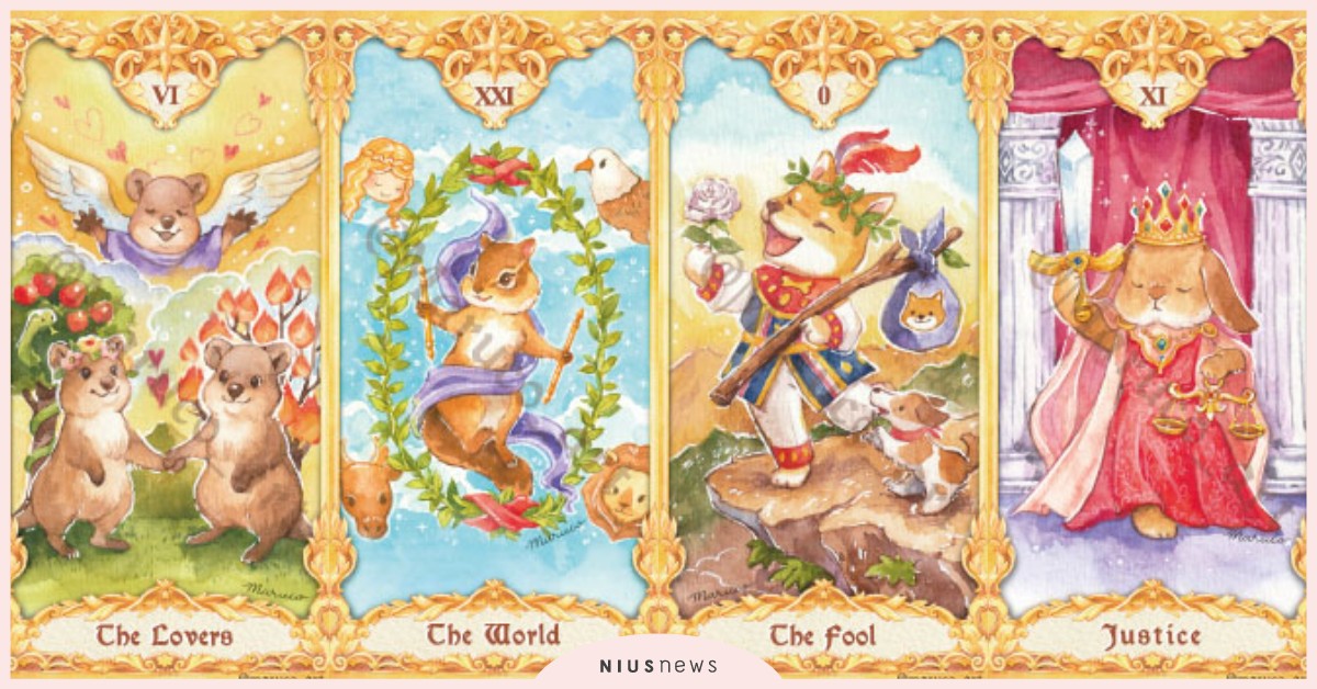 一張牌測你現在的「內心幸福溫度」！需要讓自己休息，重新找生活目標？｜塔羅測驗 塔羅、塔羅牌、塔羅心測、塔羅占卜、愛情