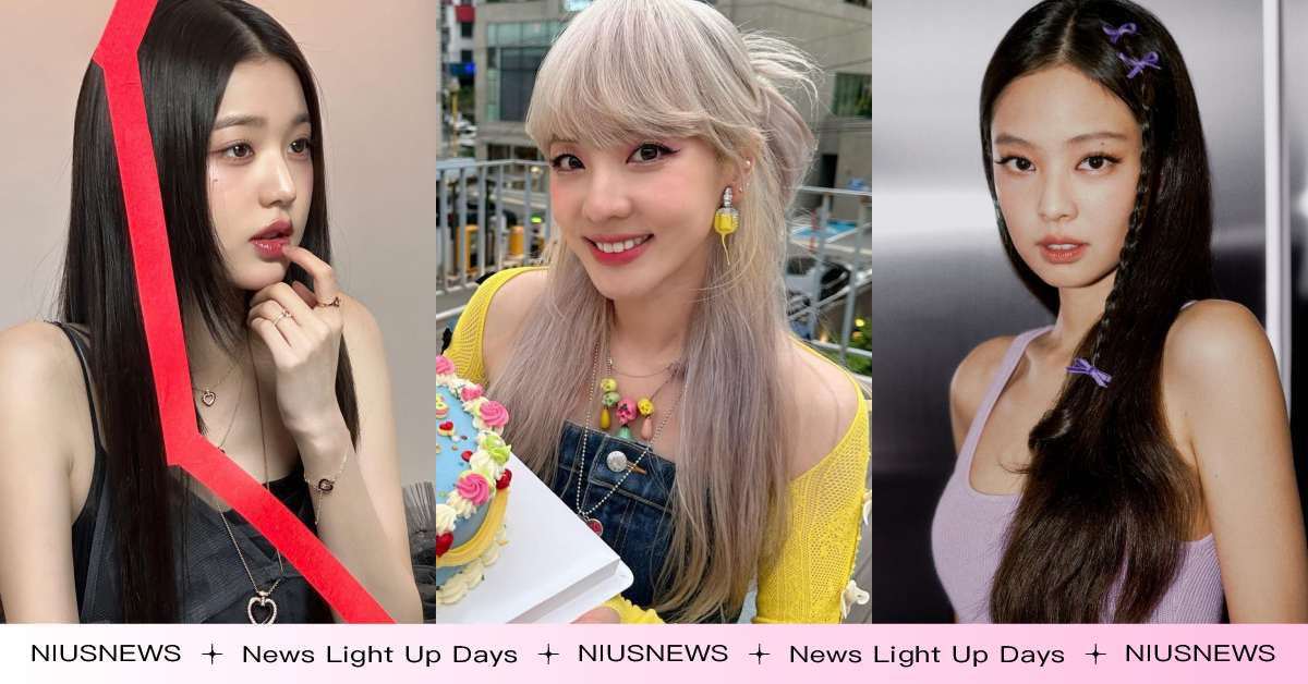 2023秋冬韓星「髮型＋髮色」範本！原生感黑直髮、漸層白金染，Y2K編髮持續夯 秋冬髮型、髮型趨勢、韓星髮型