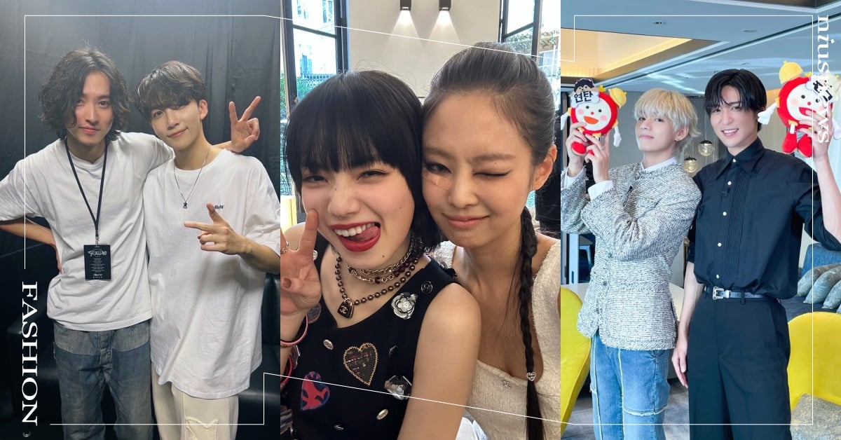 8組日韓藝人世紀同框！小松菜奈＆Jennie貼臉引暴動、山崎賢人＆淨漢合體超意外 日韓藝人同框、小松菜奈、Jennie、目黑蓮、V