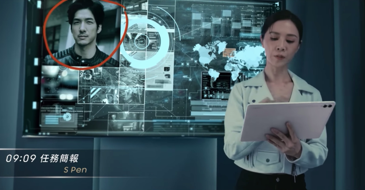 謝盈萱，出任務，一鏡到底打到底！ 謝盈萱、三星、Galaxy Tab S9 Series、SamsungTaiwan