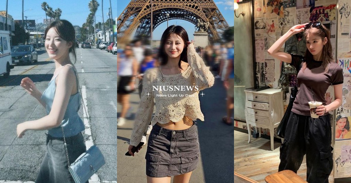 8韓星舒適時髦「city walk」範本！子瑜辣露小蠻腰、舒華「細肩背心」完勝！ 2023穿搭趨勢、citywalk、SOMI、SANA、MINA、Jisoo、Winter、舒華、澀琪、子瑜