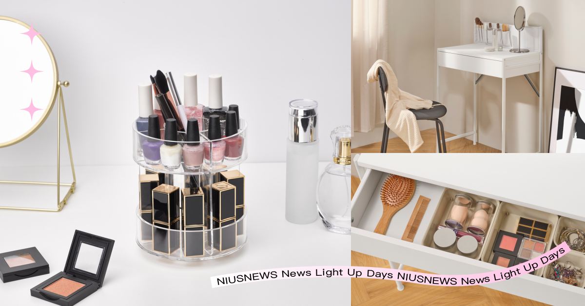 IKEA必收8個「美妝收納」好物推薦！旋轉透明盒、三層推車太實用，不怕找不到東西 IKEA、收納