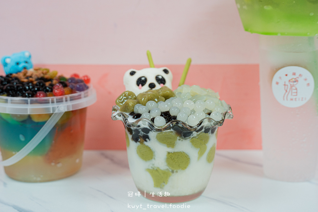 連續20天買一送一！嘉義藕粉冰粉推薦，繽紛手搓冰粉好有料Ft.超過20種配料 