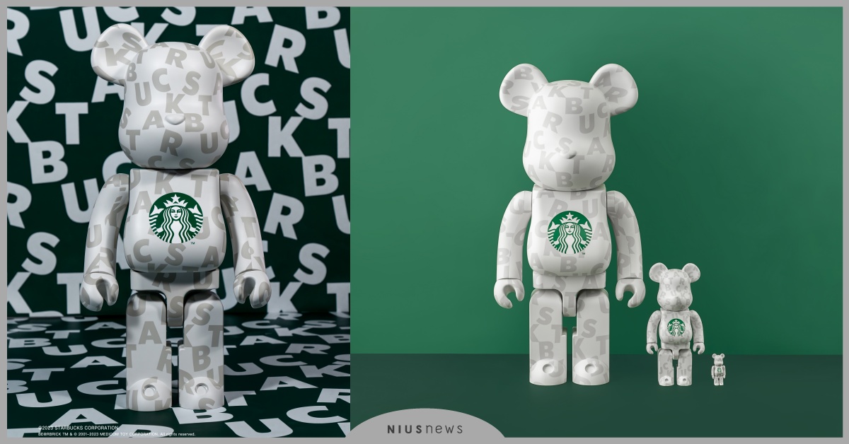 星巴克聯名BE@RBRICK「72公分高公仔」！售價＋開賣時間總整理 星巴克、BERBRICK、BERBRICK介紹、台灣星巴克、星巴克飲品、星巴克優惠活動