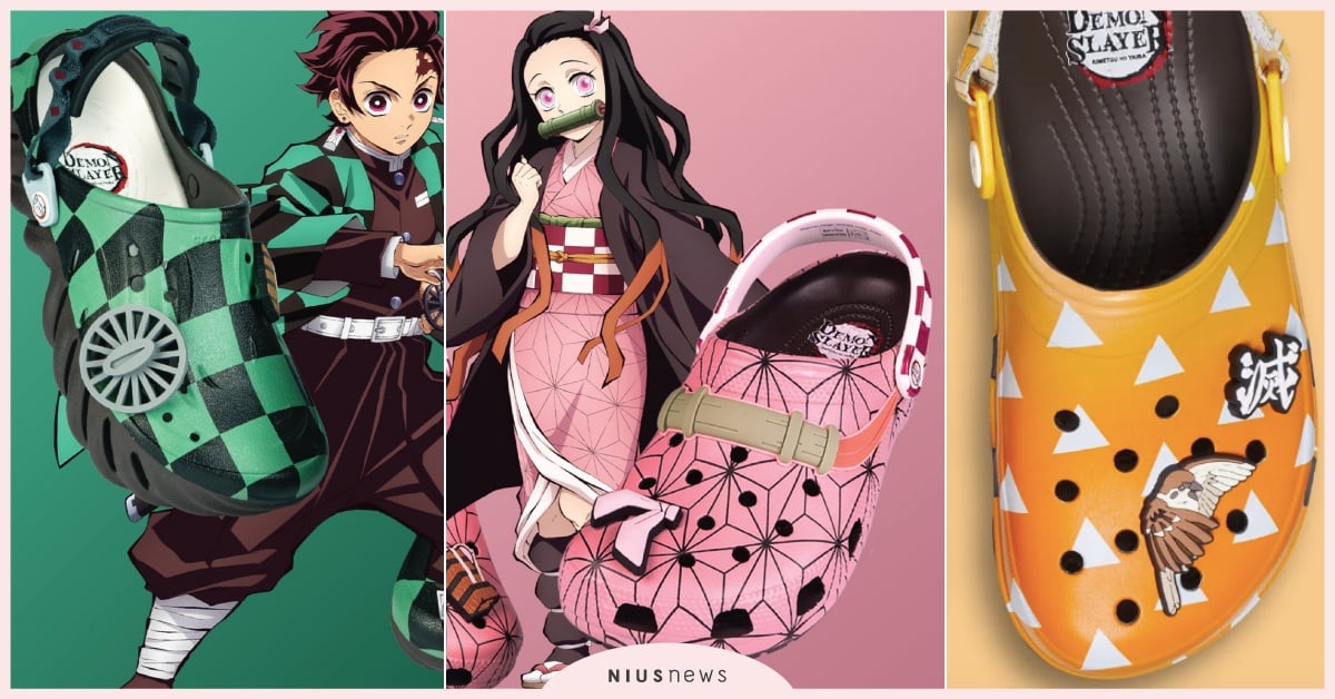 Crocs聯名《鬼滅之刃》炭治郎＋禰豆子洞洞鞋開賣！竹筒、日輪刀、茶茶丸縮小上腳 炭治郎Crocs、禰豆子Crocs洞洞鞋、Crocs鬼滅之刃、鬼滅之刃聯名、鬼滅之刃鞋、鬼滅之刃洞洞鞋、Crocs史瑞克、Crocs夢工廠、史瑞克聯名洞洞鞋、CrocsPopTarts聯名、原子小金剛大紅靴、MSCHF、紅靴、MSCHF原子小金剛、MSCHF海綿寶寶、MSCHF黃靴、MSCHF品牌、海綿寶寶靴子、海綿寶寶Crocs、Crocs聯名、CrocsMSCHF