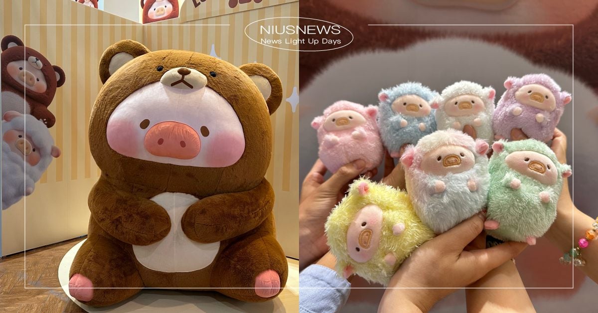 台中LuLu豬快閃店免費入場9亮點！毛絨絨巨大豬豬熊必拍、豬熊＆豬羊福袋太超值 LuLu豬、罐頭豬LuLu、LuLu豬快閃店、LuLu豬台中快閃店、豬熊