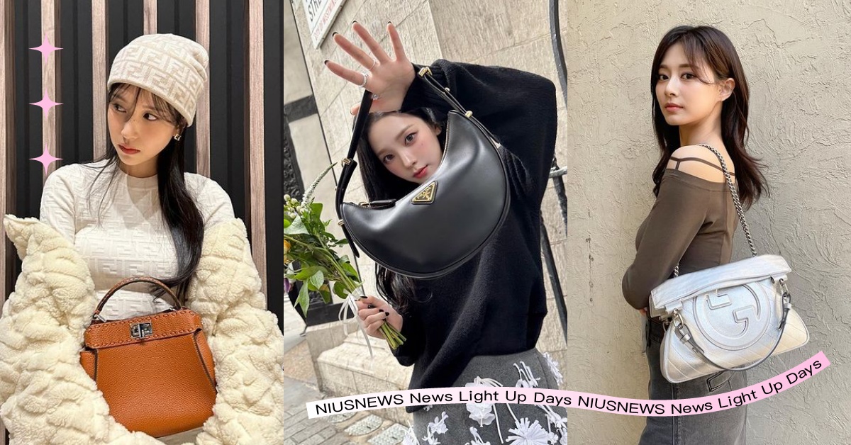 韓女星9款「精品包」超勸敗！子瑜也迷Y2K金屬色、FENDI縫線工藝眾星搶揹！ 精品包推薦、JOY、MOMO、Karina、Jisoo、子瑜、娜璉、Mina、美延、金世正
