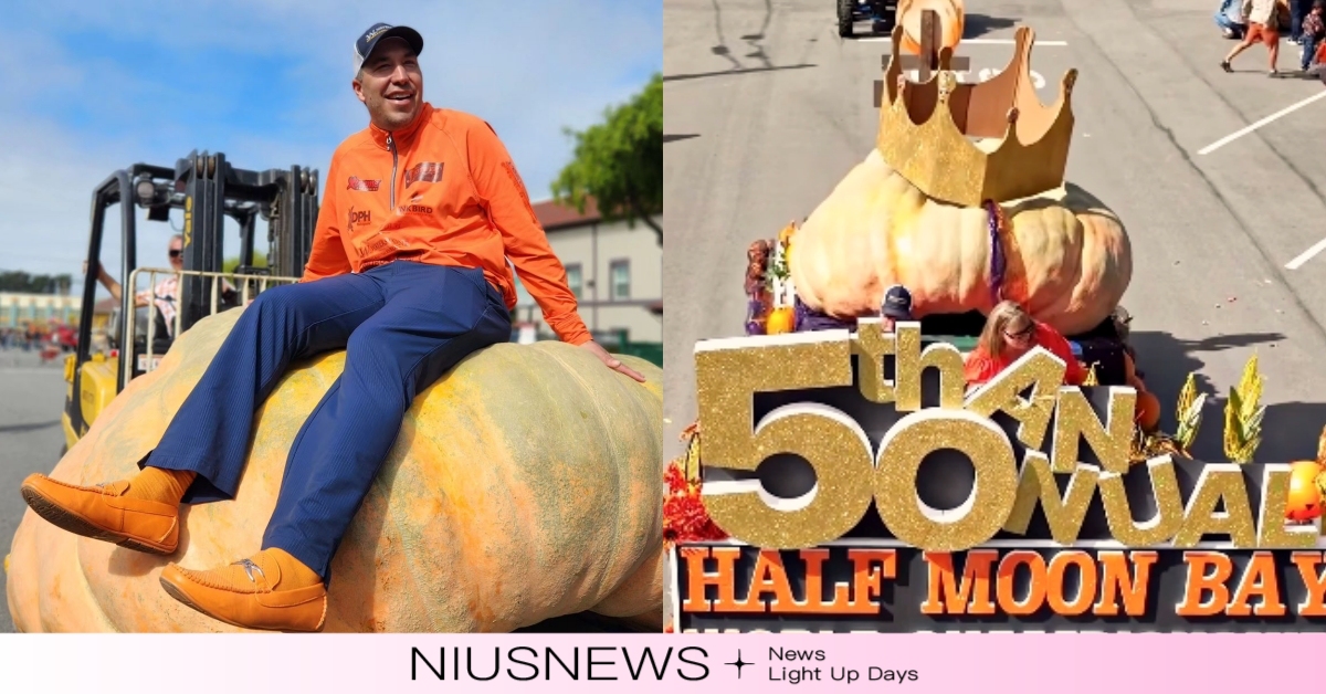 越胖越有價值？破世界紀錄「巨無霸南瓜」獲97萬獎金，秤重賽「冠軍瓜」還戴皇冠遊行 Safeway World Championship Pumpkin Weigh-off、美國加州、半月灣、南瓜秤重錦標賽、萬聖節、世界紀錄、超巨南瓜