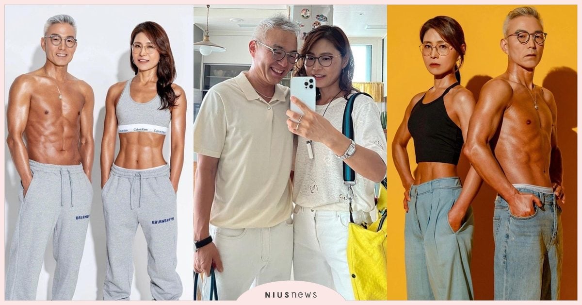 超勵志！韓國60歲夫妻半年練出「馬甲線＋腹肌」，凍齡訓練吸30萬粉 健身、dmdhyedmd、okdong_fit、韓國夫妻、馬甲線