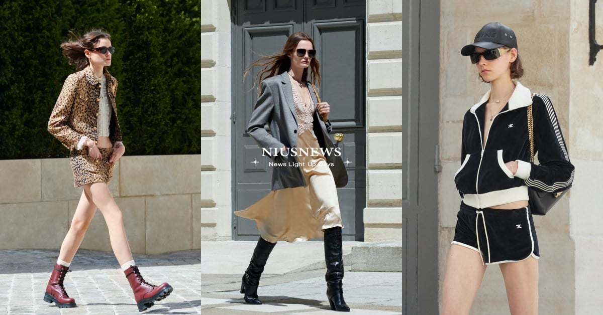 解鎖5個CELINE 2024「早春穿搭趨勢」！派對洋裝、絲絨單品先收藏至清單！ CELINE、CELINE24SS、TOMBOY