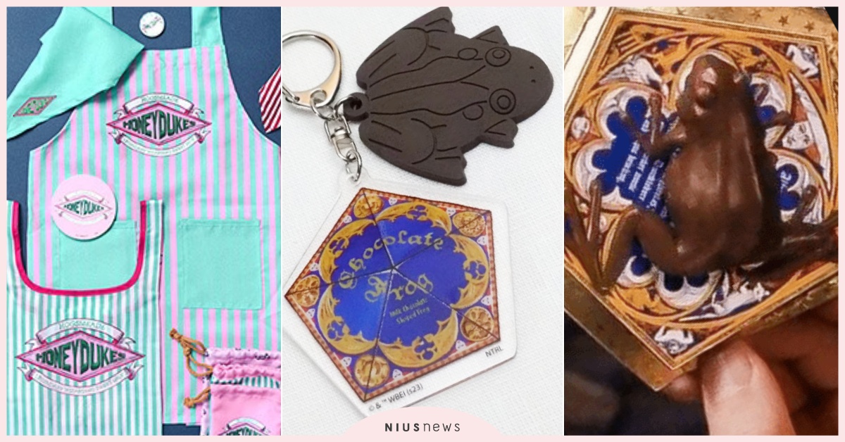 《哈利波特》22款聯名「霍格華茲＋蜂蜜公爵包包圍裙」！巧克力蛙還原成吊飾跳出來 日本212KITCHENSTORE、212KITCHENSTORE哈利波特、哈利波特聯名、哈利波特包包、哈利波特圍裙、四大學院聯名、哈利波特拖鞋、巧克力蛙、2023聯名推薦、柏蒂全口味豆子、蜂蜜公爵圍裙、蜂蜜公爵聯名、蜂蜜公爵包包、哈利波特霍格華茲聯名