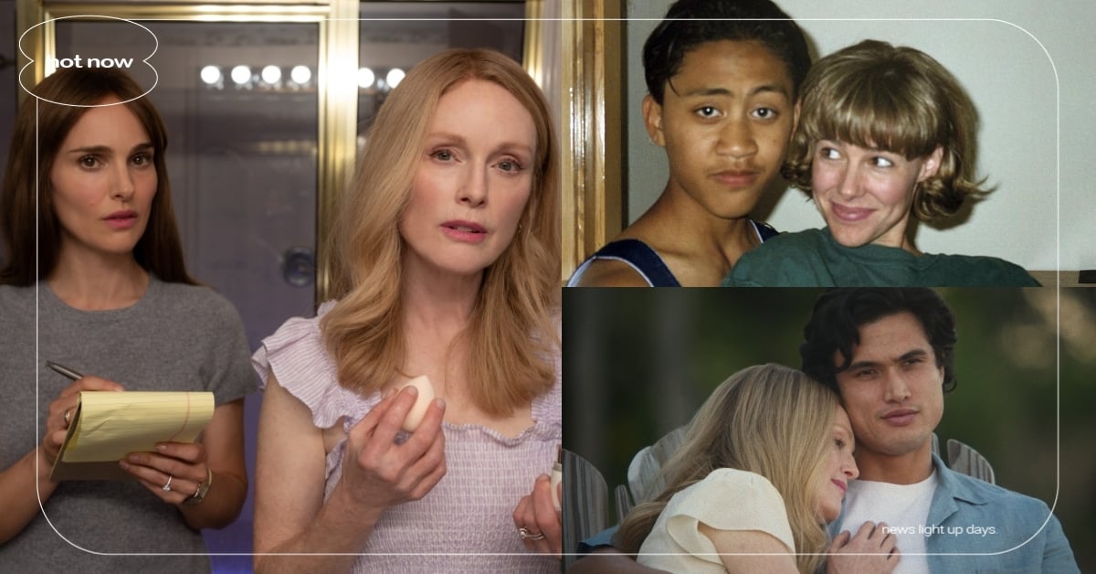 電影《五月的你，十二月的她》7大看點！兩大奧斯卡影后主演，老師×學生扭曲禁斷之戀 五月的你，十二月的她、娜塔莉波曼、茱莉安摩爾、瑪麗凱勒圖爾諾、May December