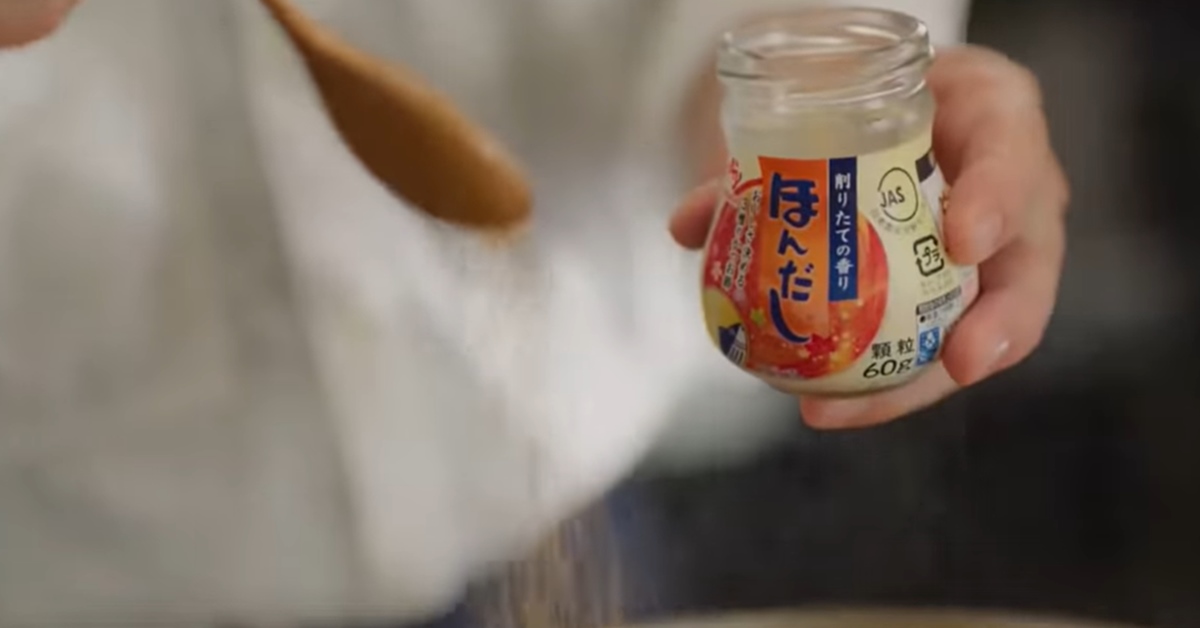 高湯如果要好喝，柴魚也得分層次！ Aj、AJINOMOTO、日本調味罐、賀来賢人、出口夏希、ほんだし、烹大師