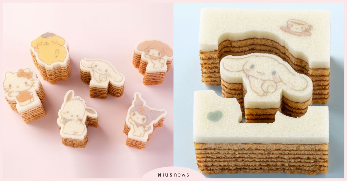 三麗鷗6角色「立體年輪蛋糕」開賣！大耳狗＆酷洛米捨不得吃下、動手「脫膜」超好玩 三麗鷗、KATANUKIYA、カタヌキヤ、年輪蛋糕、三麗鷗年輪蛋糕、脫膜年輪蛋糕、Hello Kitty、美樂蒂、酷洛米、大耳狗、布丁狗、帕恰狗