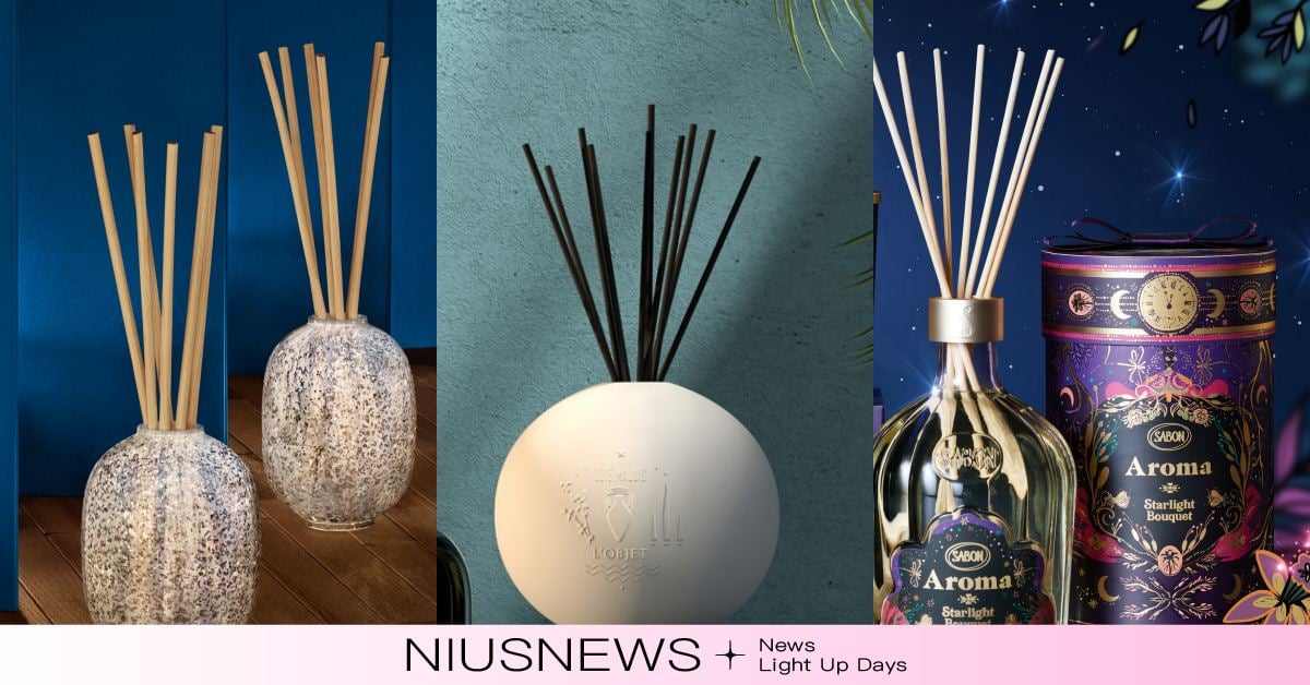 回家就能聞到療癒香味！2023「室內擴香」10款新品推薦，玫瑰茶香、冷杉木質耐聞 擴香.聖誕節、交換禮物、室內擴香、聖誕限定