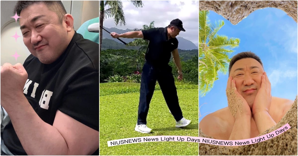 馬東石變身野獸巨人「超狂怪力單手打高爾夫」網嚇歪！IG裝可愛沙灘照被嘲：活埋視角 犯罪都市2、犯罪都市2台灣、馬東石、馬東石肌肉、馬東石電影、馬東石IG、馬東石高爾夫、馬東石愛心、馬東石自拍、馬東石新戲