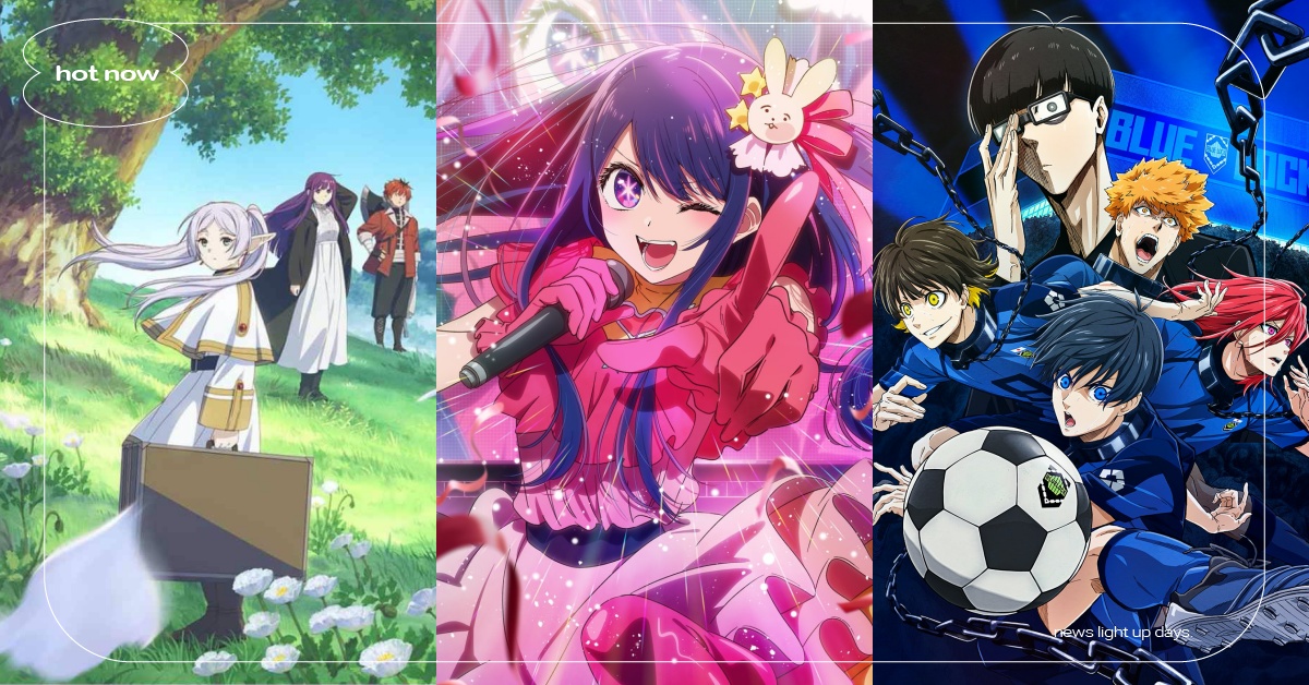 2023年Google動漫熱搜榜單！《我推的孩子》奪冠、《藍色監獄》衝到第2 Google熱搜、Google動漫熱搜、Google熱搜榜單、動漫、我推的孩子、藍色監獄、鬼滅之刃、地獄樂、葬送的芙莉蓮、藥師少女的獨語、和山田談場Lv999的戀愛