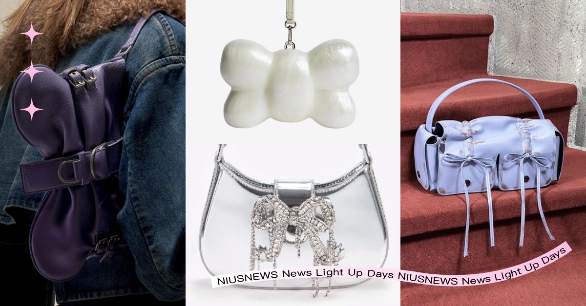 6款少女感「蝴蝶結包包」推薦！Blumarine復古街頭、可愛「珍珠白」秋冬必備 蝴蝶結、包包推薦、self-portrait、blumarine、SANDYLIANG、SimoneRocha、AcneStudios、Reformation