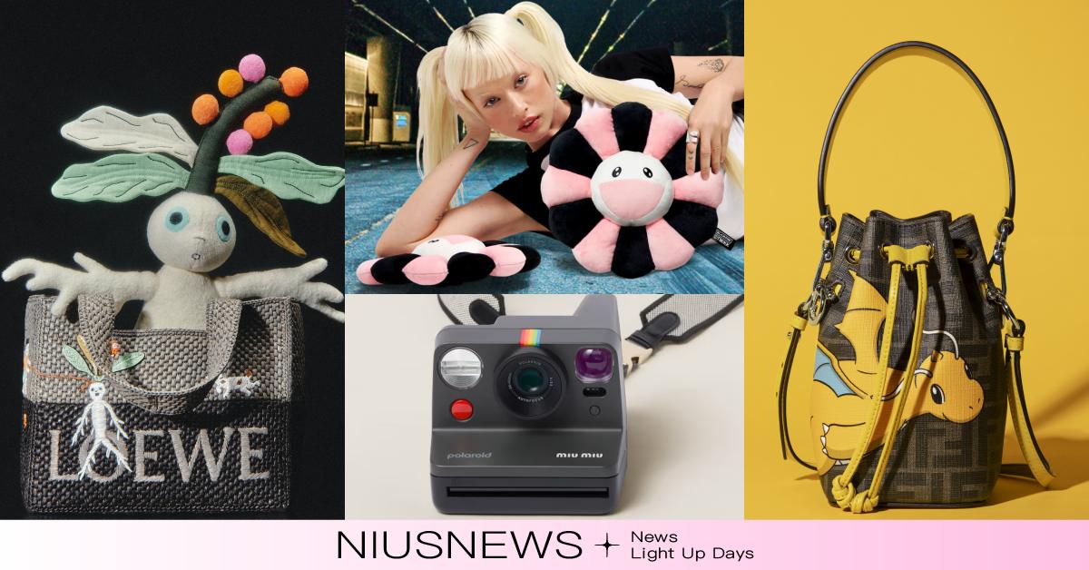 8個時尚界「話題聯名」懶人包：FENDIx寶可夢迎龍年、村上隆xBP小花搶翻！ MIUMIU、村上隆、BLACKPINK、FENDI、寶可夢、KENZO、VERDY、LONGCHAMP、K.Jacques、MSGM、CRASHBAGGAGE、Polaroid、LOEWE、alice + olivia