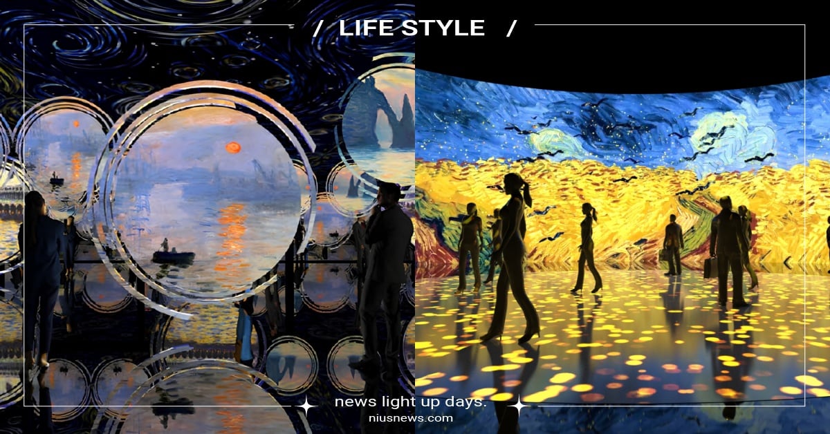 《印象派150週年光影藝術展》10大亮點！15公尺540度環形劇院，重現光影劇場 印象派150週年光影藝術展、莫內、梵谷、印象派、華山、展覽、2024展覽、台北展覽、寒假展覽