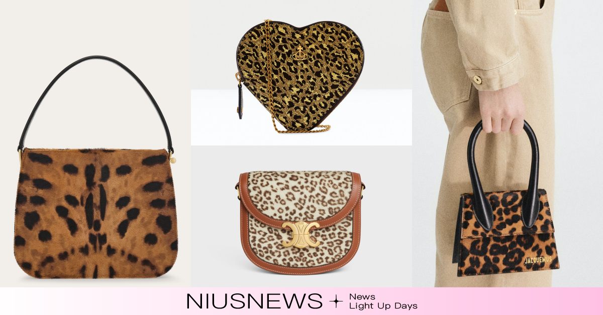 豹紋潮將回歸？盤點6早春趨勢「豹紋精品包」：凱旋門、愛心包、手風琴包甜酷感秒拿捏 2024早春趨勢、豹紋、豹紋包、精品包、CELINE、FERRAGAMO、VivienneWestwood、JACQUEMUS