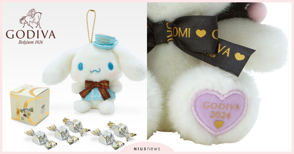 三麗鷗×GODIVA巧克力禮盒開賣！大耳狗陪過情人節、Kitty愛心肉球抱緊處理 三麗鷗、GODIVA、巧克力、大耳狗、Hello Kitty、美樂蒂、酷洛米、情人節