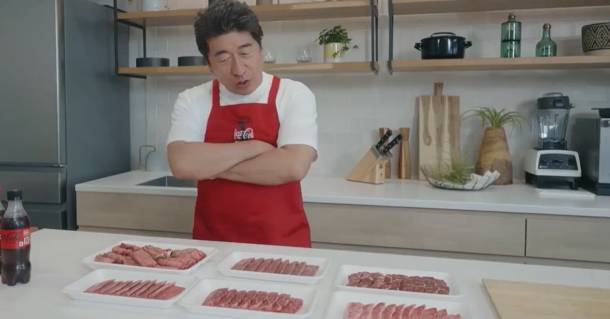 烤肉跟可樂又出現，這次是五花肉 可口可樂、Coca-Cola、烤肉、寺門的囉唆