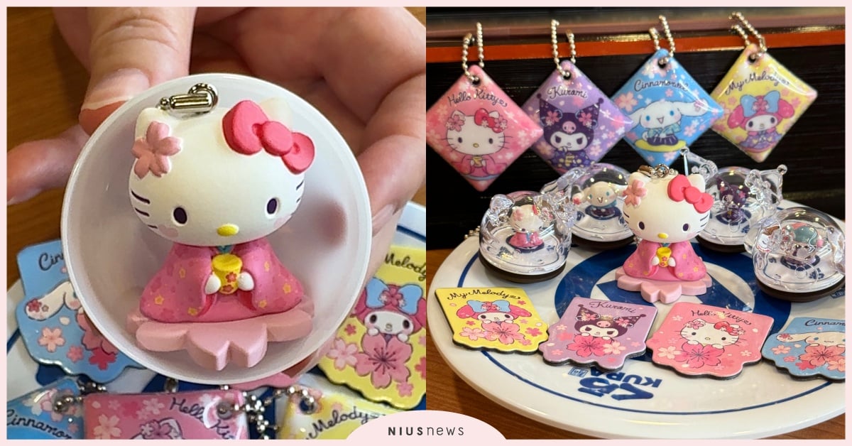藏壽司×三麗鷗聯名13款扭蛋！特賞「4公分櫻花凱蒂」，「造型透明蓋」可愛爆表 藏壽司三麗鷗、藏壽司扭蛋、Hello Kitty、美樂蒂、大耳狗、庫洛米、Hello Kitty聯名、藏壽司菜單