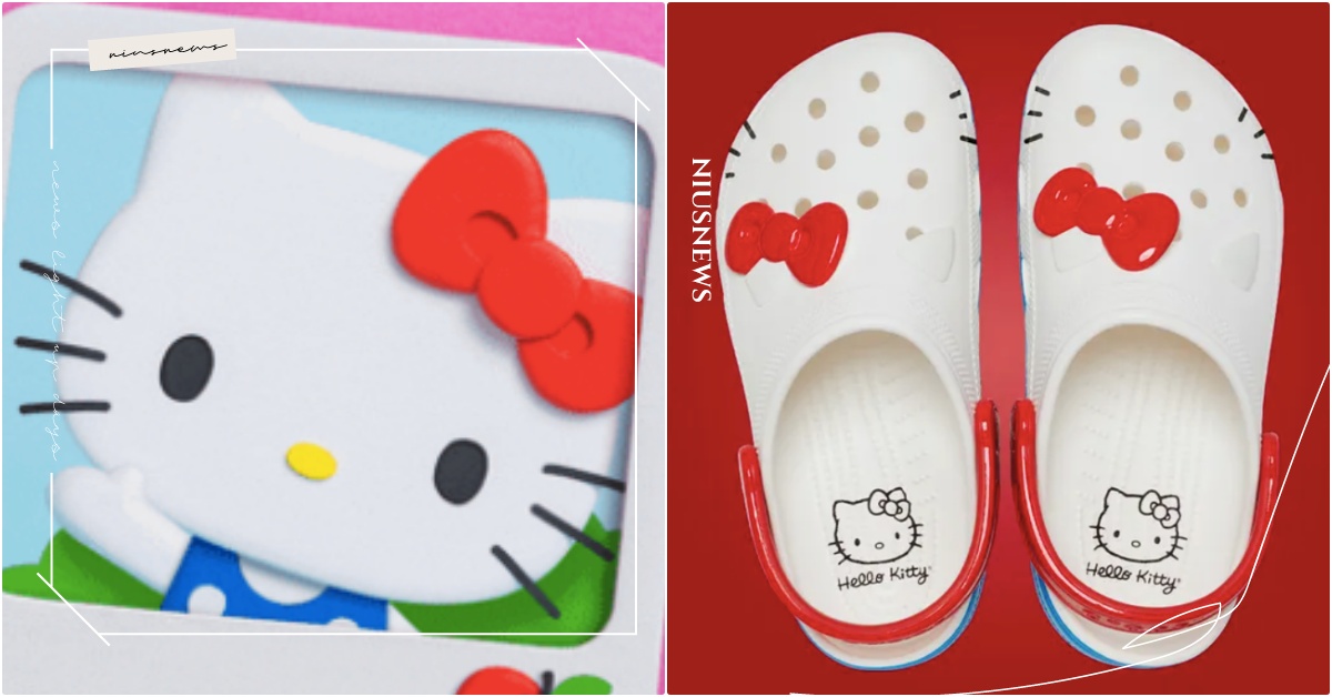 Crocs聯名三麗鷗「HelloKitty貓耳洞洞鞋」！蝴蝶結變鞋扣、童鞋台灣有 Crocs三麗鷗、三麗鷗聯名、CrocsHelloKitty、HelloKitty聯名鞋、五條悟Crocs洞洞鞋、Crocs虎杖、咒術迴戰聯名、咒術迴戰鞋、咒術迴戰洞洞鞋、Crocs史瑞克、Crocs夢工廠、咒術聯名洞洞鞋、Crocs動漫聯名、Croc鬼滅之刃s、鬼滅之刃聯名、海綿寶寶Crocs、Crocs聯名、Crocs台灣