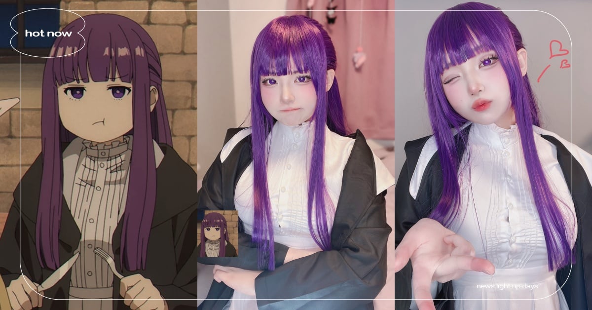 韓Coser超強還原《葬送的芙莉蓮》費倫！「氣噗噗表情＋豐腴身材」萌翻全網 動畫、動漫、漫畫、葬送的芙莉蓮、費倫、芙莉蓮、我推的孩子、星野愛、Coser、Cosplay、山田鐘人、阿部司、YOASOBI