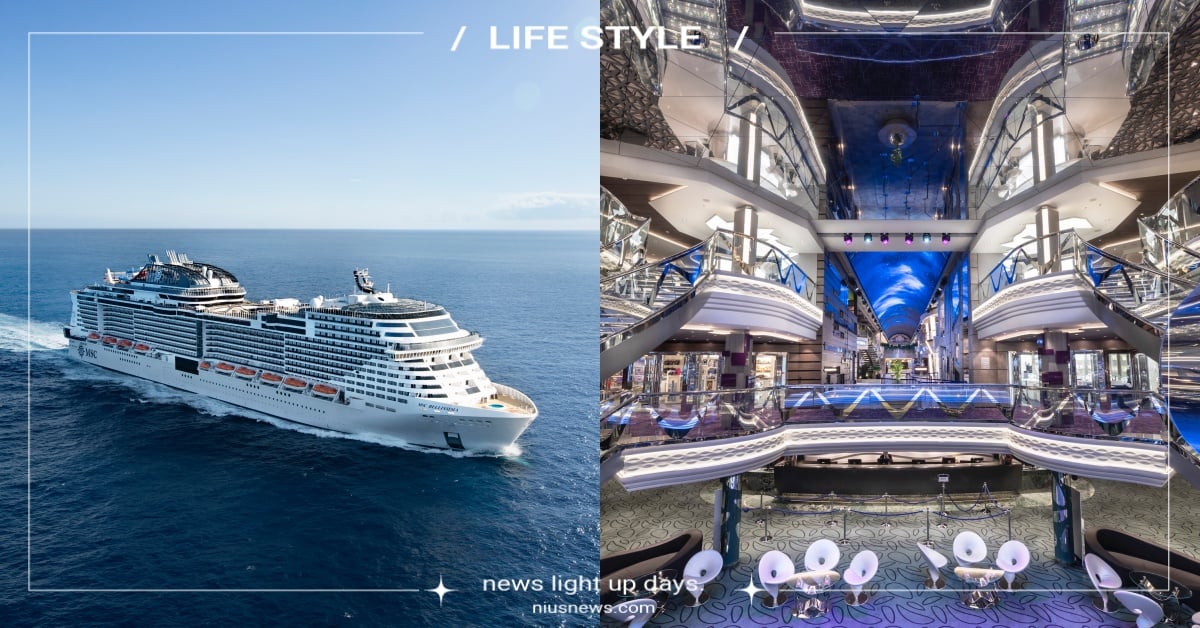 「MSC榮耀號」奢華郵輪14大設施房型開箱！施華洛世奇水晶套房＋80米海上超長LED天幕 MSC榮耀號、地中海榮耀號2024、MSC榮耀號2024夏季航線、海上王者地中海榮耀號、地中海郵輪榮耀號、MSC榮耀號基隆港往返沖繩假期、MSC Bellissima