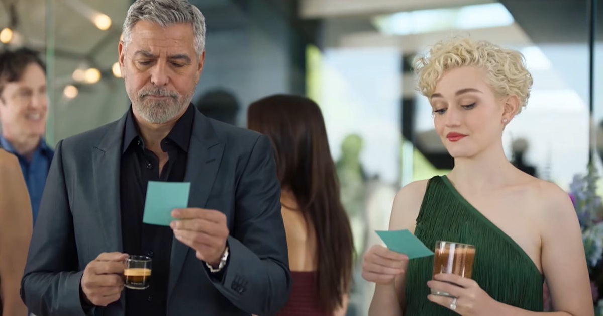 喬治克隆尼在聚會，害泊車人員傻眼 Nespresso、雀巢咖啡、膠囊咖啡、喬治克隆尼、Julia Garner