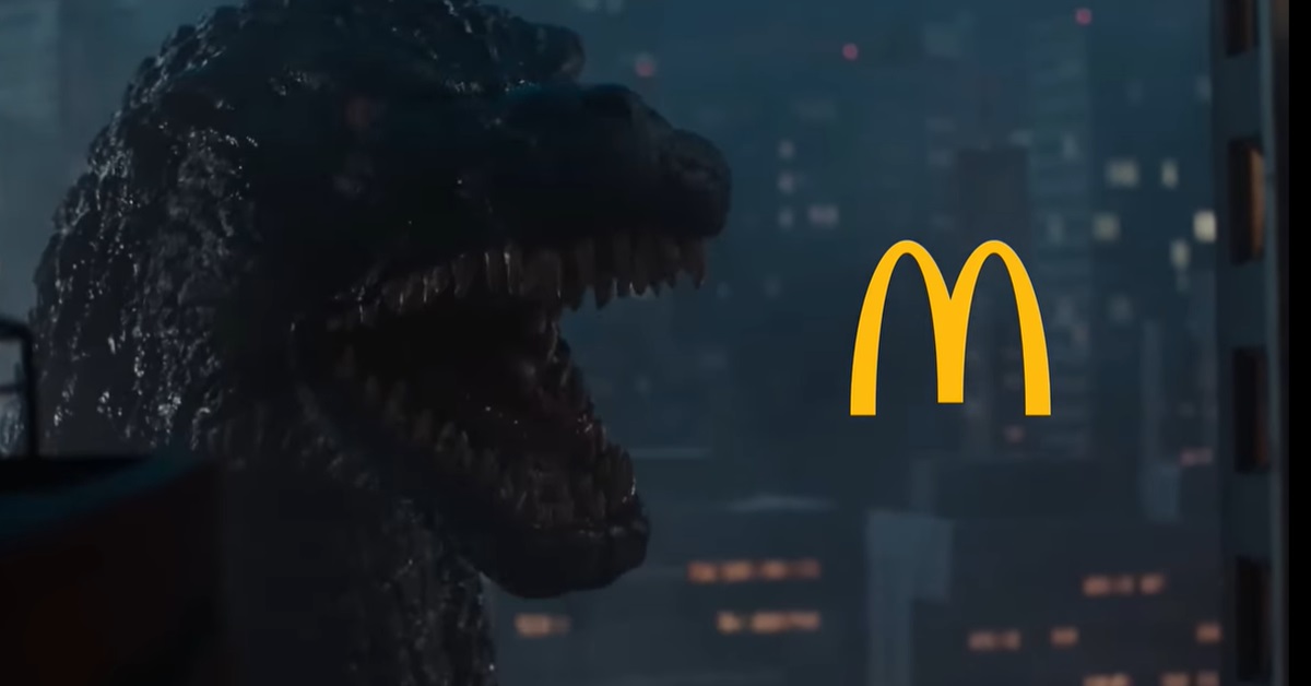麥當勞、哥吉拉，跨界聯名番外篇！  麥當勞、麥當勞漢堡、哥吉拉、哥吉拉漢堡、大鳥姐姐、奶昔大哥、漢堡神偷
