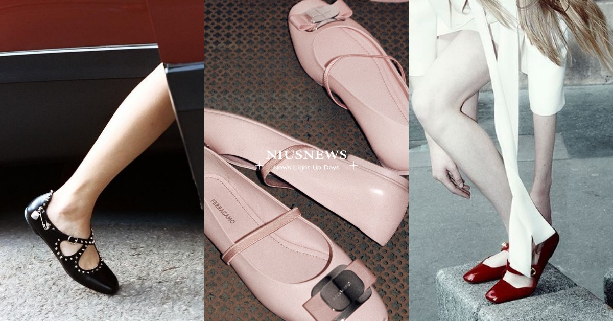2024春夏12雙「精品芭蕾舞鞋」推薦！FERRAGAMO極簡甜美、幹練鉚釘太燒 精品芭蕾舞鞋、Bally、TOD'S、FENDI、DIOR、KHAITE、CHANEL、VERSACE、MIUMIU、LOUISVUITTON、FERRAGAMO、CELINE、VALENTINO