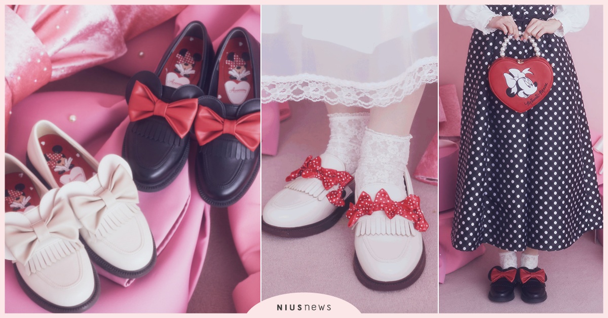 日本ABC MART推迪士尼聯名「米妮樂福鞋」！3D大耳＋點點蝴蝶結穿上腳超欠買 迪士尼米妮聯名、迪士尼米妮鞋子、米妮聯名、米妮樂福鞋、迪士尼聯名鞋、ABCMART、ABCMART聯名、ABCMART迪士尼、ABCMART米妮