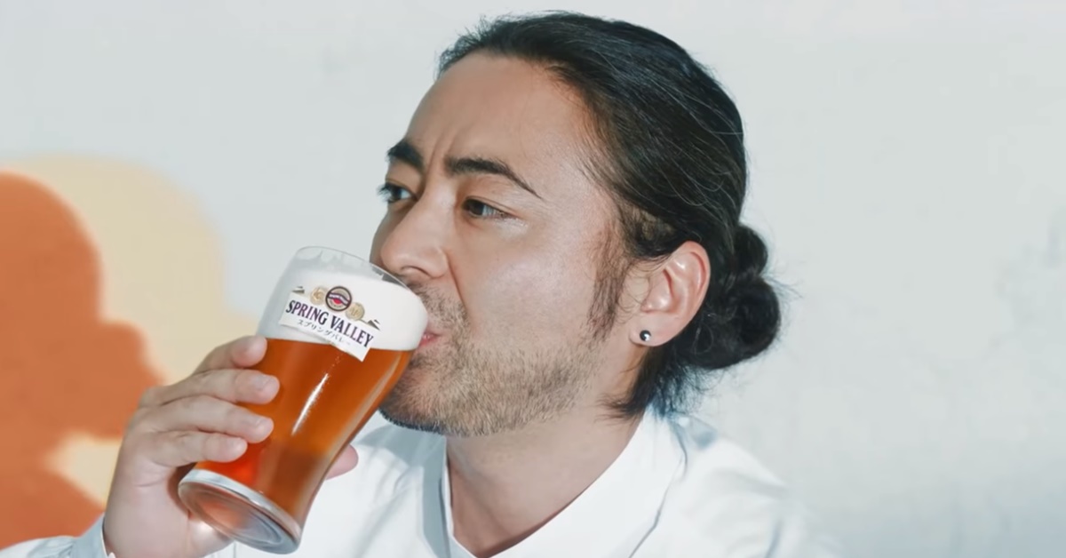 山田孝之親自下場，示範如何喝啤酒 KIRIN、Craft Beer、SPRING VALLEY、Japan Ale、啤酒、山田孝之
