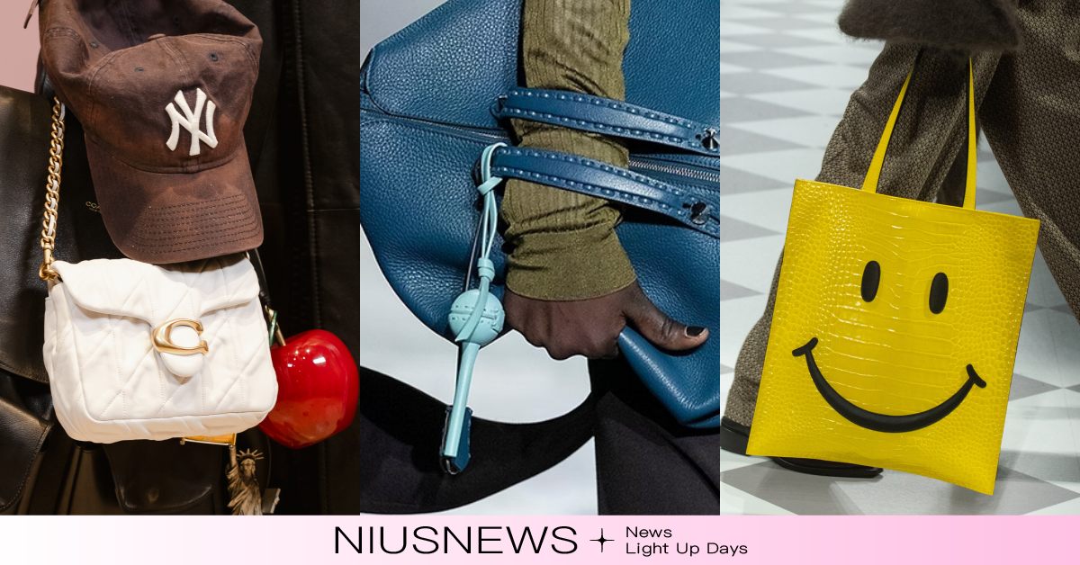 2024米蘭時裝週「必看7款」焦點包包！加倍佳棒棒糖收納包超Ｑ、笑臉包也想收！ 2024米蘭時裝週必看包款、 COACH、FendixChupaChups、MOSCHINO、GUCCI、HOGAN、BrunelloCucinelli、COACH、 PRADA、FENDI