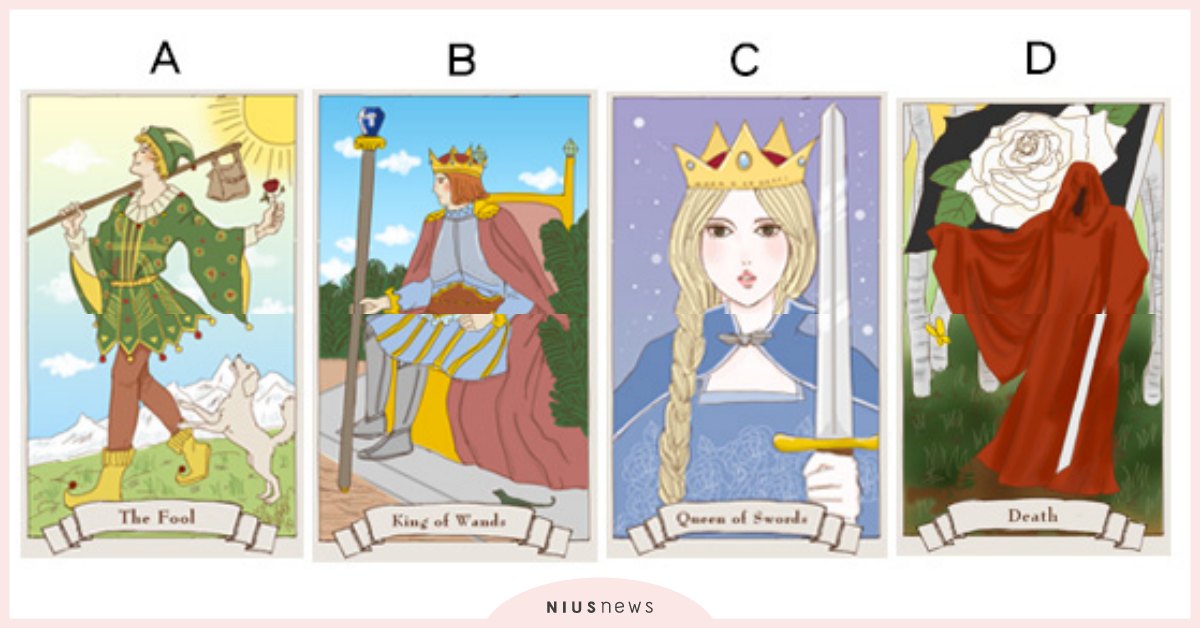 塔羅測驗「在愛情裡你是膽小鬼嗎」？無法勇敢告白的內心原因大解析！ 塔羅、塔羅牌、塔羅測驗、塔羅心理測驗、愛情