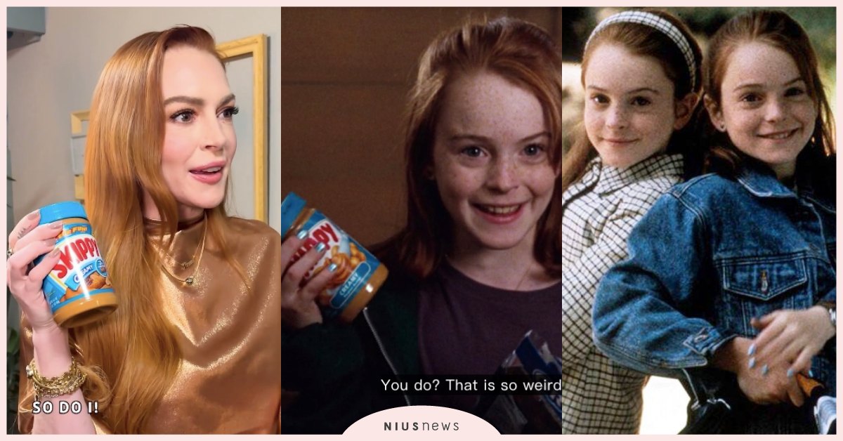 37歲琳賽蘿涵重現《天生一對》26年前經典片段！「雙胞胎」再度同框勾全網懷舊魂 琳賽蘿涵、天生一對、荷莉、安妮、今夜秀、吉米法倫、Lindsay Lohan、The Parent Trap