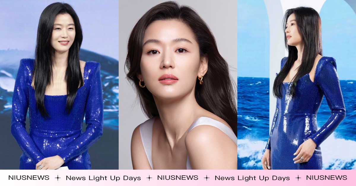 重現《藍海》美人魚！42歲全智賢穿藍亮片緊身禮服登熱搜，公開零贅肉身材＋凍齡秘訣 全智賢、女星保養、代言、LA MER、