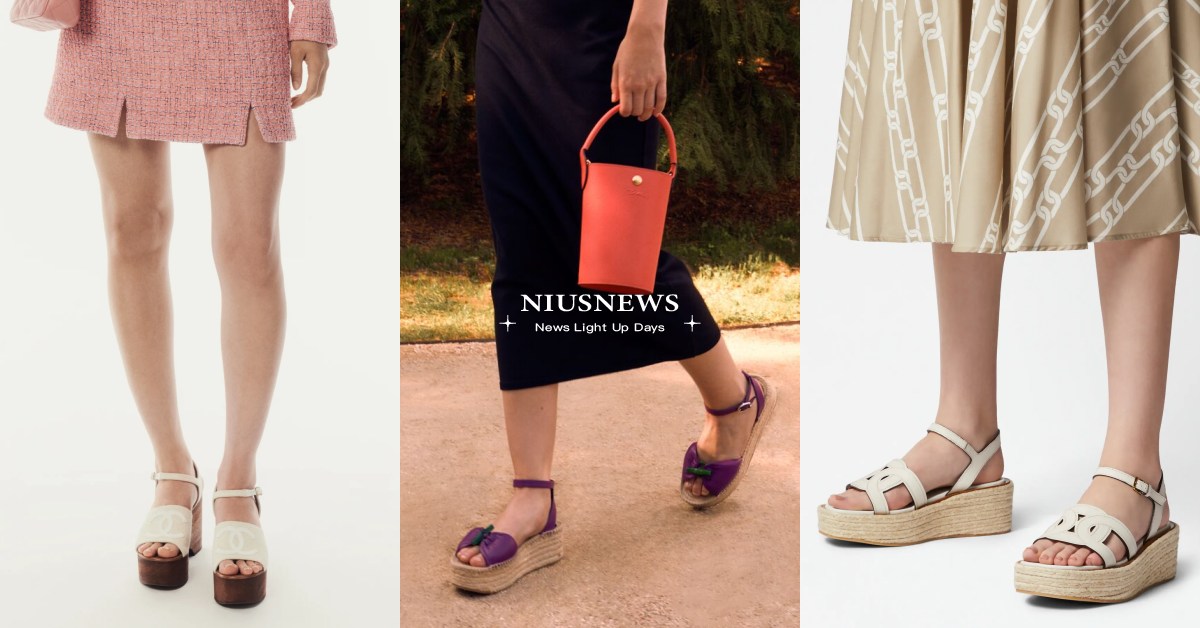 2024春夏6款「精品厚底涼鞋」推薦：香奈兒貴氣可愛、TOD'S增高又顯瘦！ 2024精品厚底涼鞋推薦 、香奈兒、LONGCHAMP、TOD'S、LOEWE、Chloé、LOUIS VUITTON
