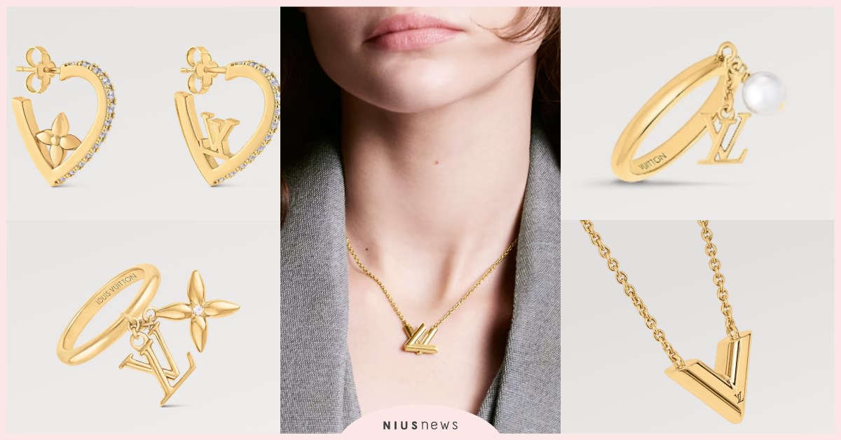 一萬初可收！2024春季10款LV「簡約LOGO」飾品推薦：愛心、花卉增添浪漫感 2024LV飾品推薦、簡約飾品推薦、LOUISVUITTON