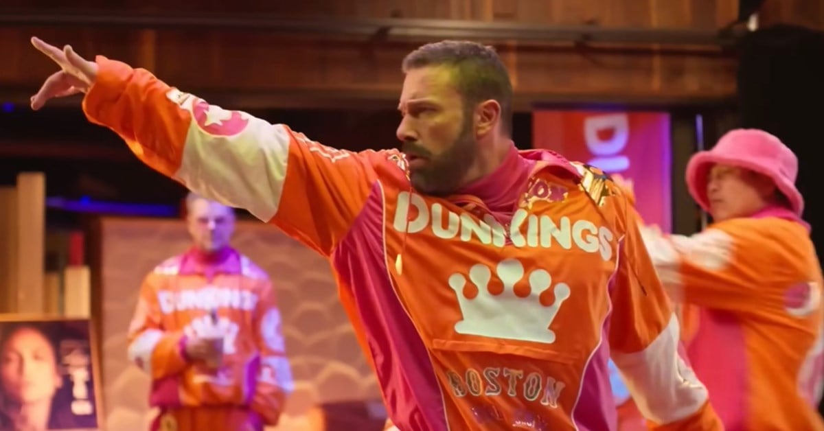 小班和阿珍，終於面對面決鬥 班艾佛列克、珍妮佛羅培茲、DUNKIN'、DUNKINGS、甜甜圈