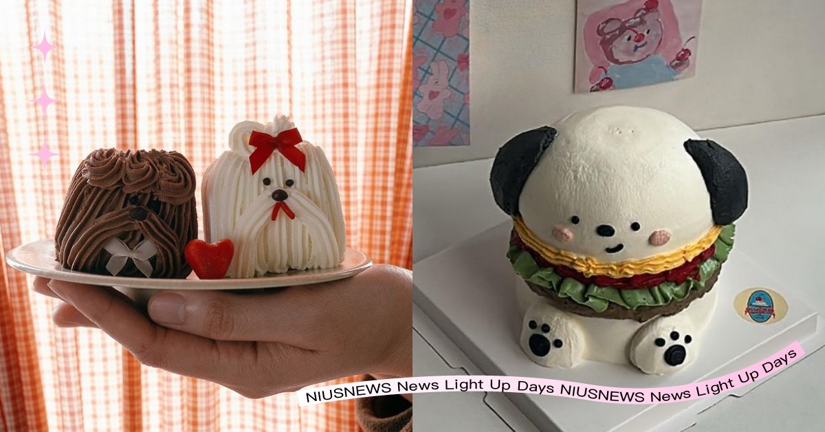 盤點2024全台5間「狗狗造型蛋糕」！台南人氣「wakamodog」主題咖啡廳 愛玩妞在台灣、2024狗狗造型蛋糕推薦